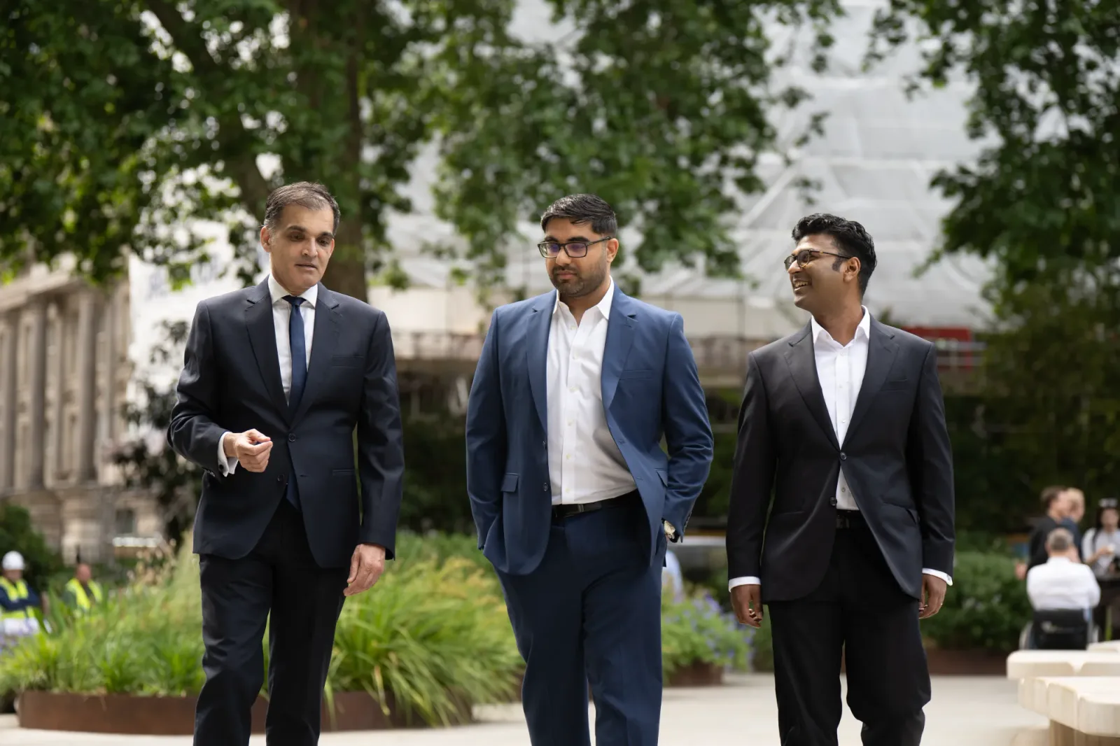 The Binary Capital partnerships team in the City of London