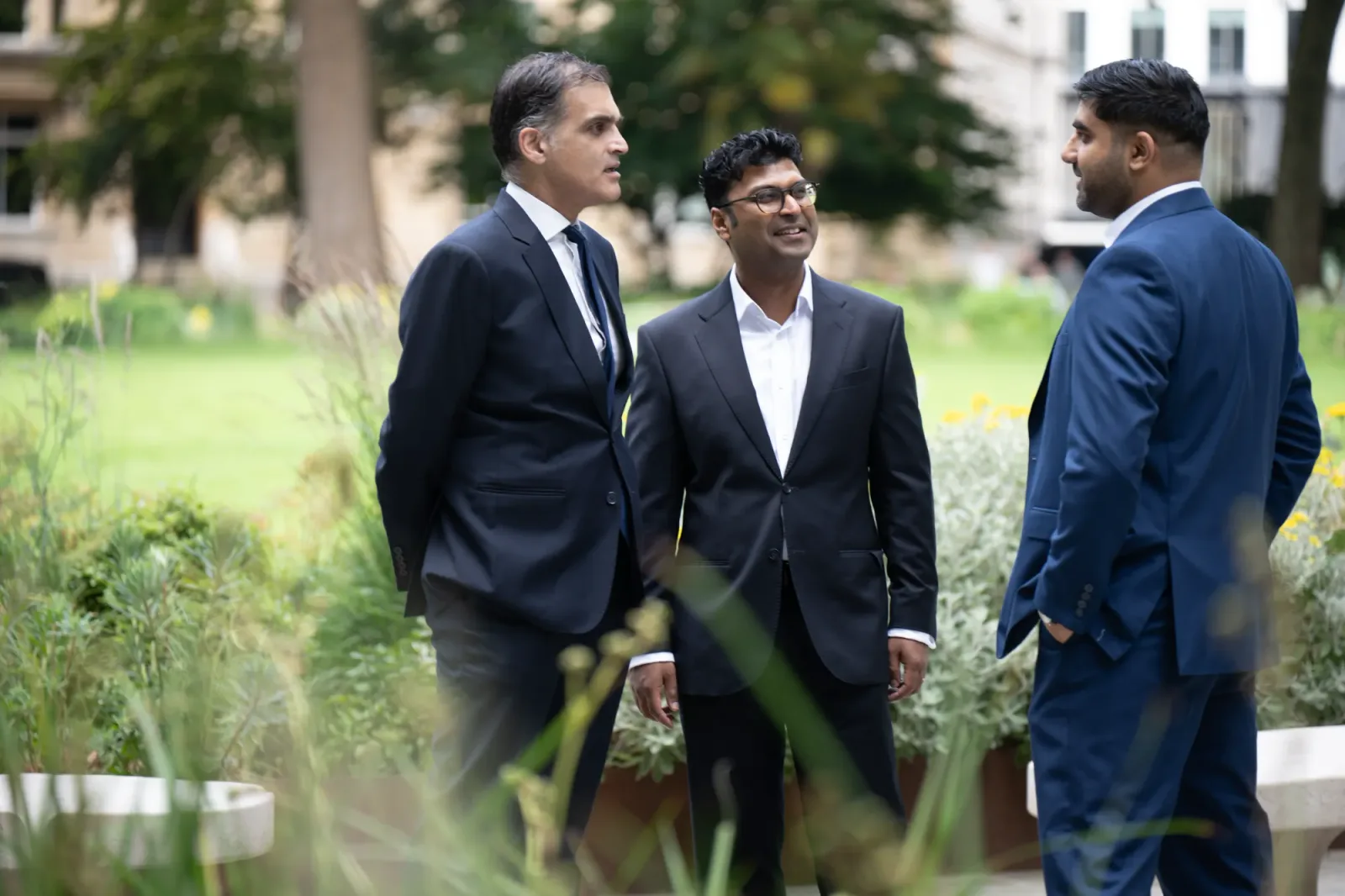 The Binary Capital team in the City of London
